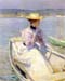White Dory, Gloucester by Hassam