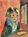Parrot Girl (Sonia Gramatte) by Walter Gramatte