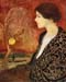 Portrait of Elisabeth Gerhardt by August Macke