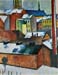 St. Mary's Church in the snow by August Macke