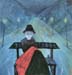 The man in the carriage II by Walter Gramatte