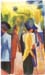 Walking under trees [2] by August Macke