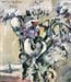 Chrysanthimums and Calla Lillies by Lovis Corinth