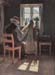 Fisherman repairing his nets by Anna Ancher