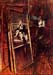 Inside the studio of the painter with 'youth Errazuriz' by Giovanni Boldini