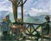 Terrace in Klobenstein, Tyrolia by Lovis Corinth