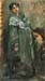 The silk coat by Lovis Corinth
