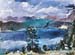 Walchensee with larch by Lovis Corinth