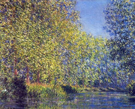 A Bend in the Epte Giverny by Monet