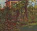 A corner in the garden of Bellevue by Manet