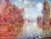 Autumn in Argenteuil by Monet