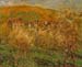 Blooming apple trees by Monet