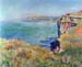 Cliffs at Varengeville by Monet