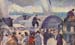 Embarkation after Folkestone by Manet