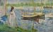 His embankment at Argenteuil by Manet