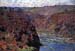Les-Eaux Semblantes in the sunlight by Monet