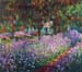 Monet's garden in Giverny by Monet