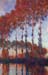 Poplars by Monet