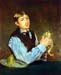 Portait of Leon Leenhoff by Manet