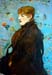 Portrait de MEry Laurent, 1882 by Manet