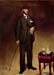 Portrait of ThEodore Duret by Manet