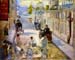 Road workers, rue de Berne by Manet