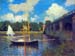 The road bridge, Argenteuil by Monet