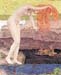 A vanity, detail by Segantini