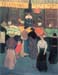 At the market by Felix Vallotton