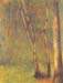 Forest in Pontaubert by Seurat