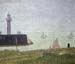 Harbor in Honfleur 2 by Seurat