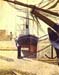 Harbor in Honfleur by Seurat