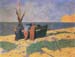 July in Etretat by Felix Vallotton