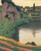 Landscape Semur by Felix Vallotton