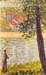 Morning walk (The Seine at Courbevoie) by Seurat