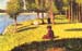 Seated figure by Seurat