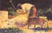 Weed knocking with wheelbarrow by Seurat
