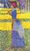 Woman with Parasol by Seurat