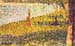 Women on the shore by Seurat
