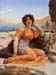 Godward - With Violets Wreathed and Robe of Saffron Hue