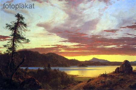 A Sunset by Frederick Edwin Church