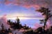 Above the clouds at sunrise by Frederick Edwin Church