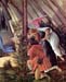 Birth of Christ (Mystic birth) Detail by Botticelli