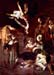 Birth of Christ with St. Lawrence and St. Francis by Caravaggio