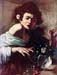Boy bitten by a lizard by Caravaggio