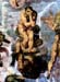 Damned with figures of the underworld by Michelangelo