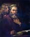 Evangelist Mathew and the Angel by Rembrandt