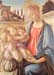 Madonna and two angels by Botticelli