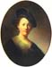 Portrait of a young woman with Beret by Rembrandt