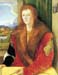 Portrait of an unknown in Red by Durer